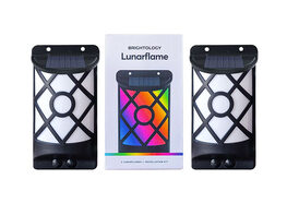 Lunarflame Solar Lights with 7 Colors + 3 Modes (2-Pack)