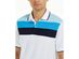 Club Room Men's Colorblocked Performance Polo Shirt  Dark Blue Size X-Large