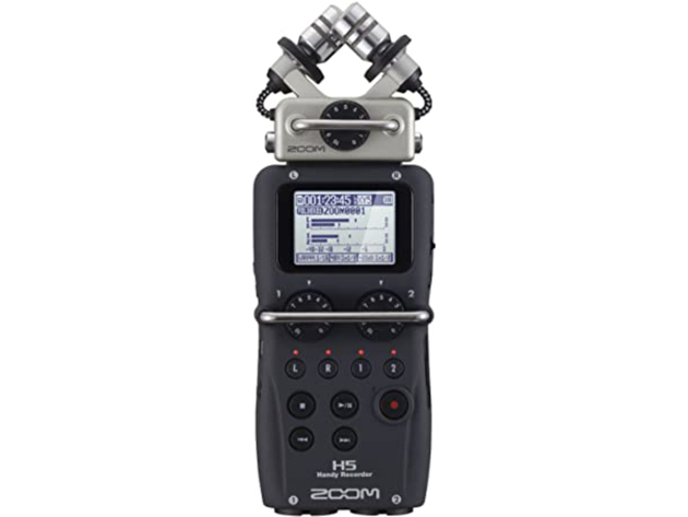 Zoom H5 4-Track Portable Recorder for Audio for Video, Music & Podcasting (Used, Damaged Retail Box)