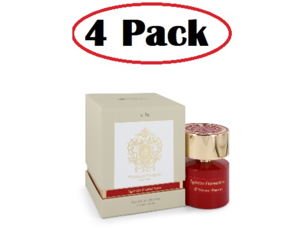 4 Pack of Tiziana Terenzi Spirito Fiorentino by Tiziana Terenzi Extrait De Parfum Spray 3.38 oz