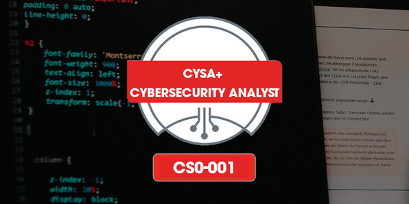 CompTIA CySA+ Cybersecurity Analyst (CS0-001) Prep Course - Product Image