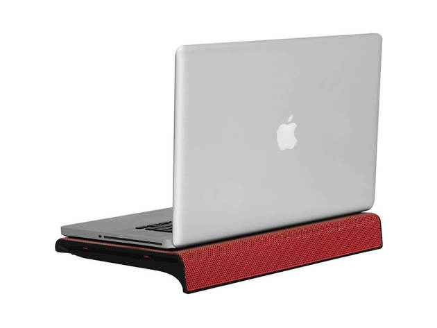 Aluratek ACP01FR Slim USB Laptop Cooling Pad (Red)