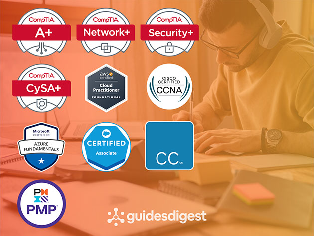 The CompTIA & IT Exam Study Guides Training: Lifetime Subscription