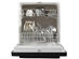 GE GSD2100VBB 64 dB Black Built-In Dishwasher