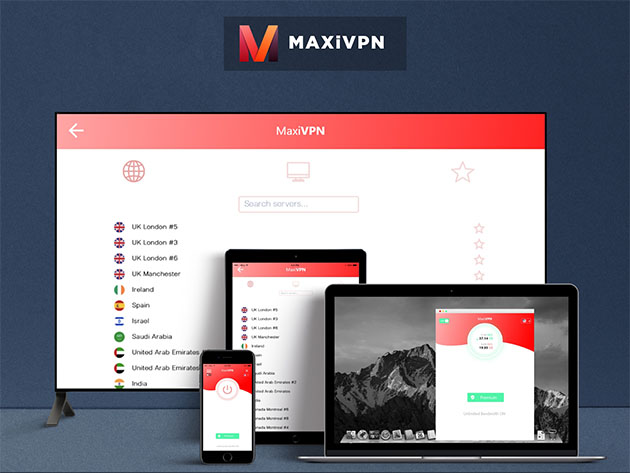 MaxiVPN Premium Plan: 1-Yr Subscription