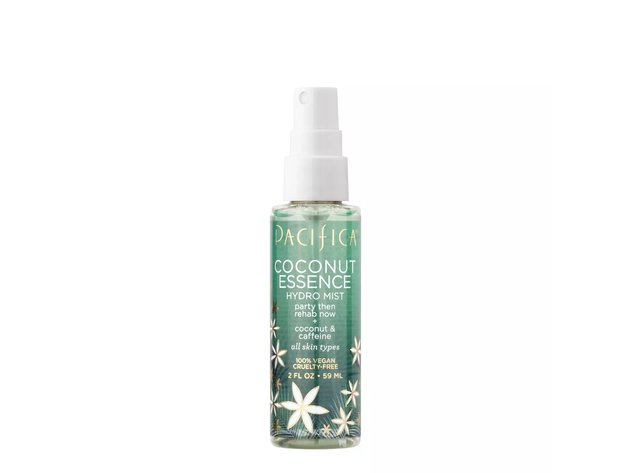 Pacifica Coconut Essence Hydro Mist, Designed to Help Tone and Balance the Look of Skin, Leaving it Feeling Refreshed and Dewy, 2 Ounce