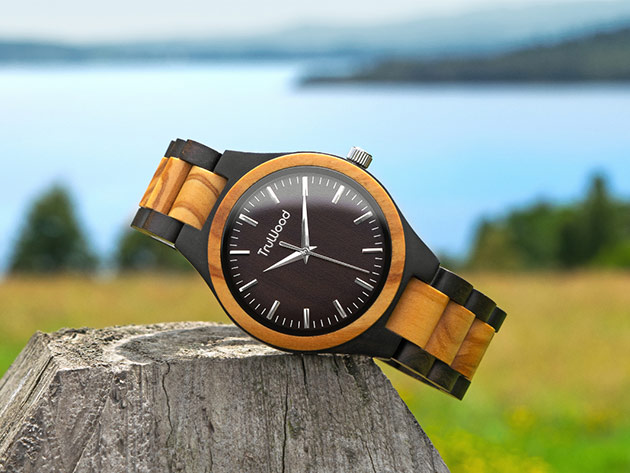 Hybrid Wooden Watch For Men