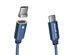 Infinity Universal Magnetic USB-C 100W Charging Cable Blue USB-C