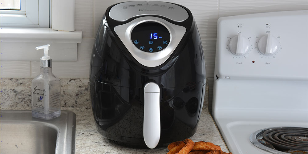3.7QT Digital Programmable Touch Screen Air Fryer, on sale for $82.99 (51% off)
