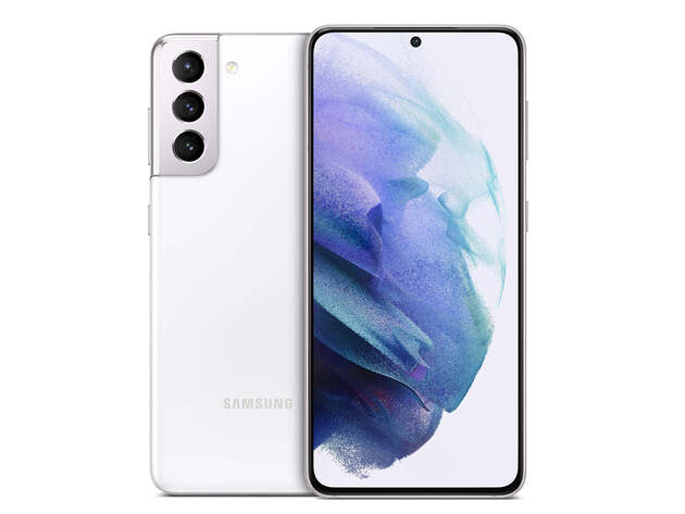 Refurbished Samsung Galaxy S21 5G G991U Fully Unlocked Phantom White / 128GB / Grade B