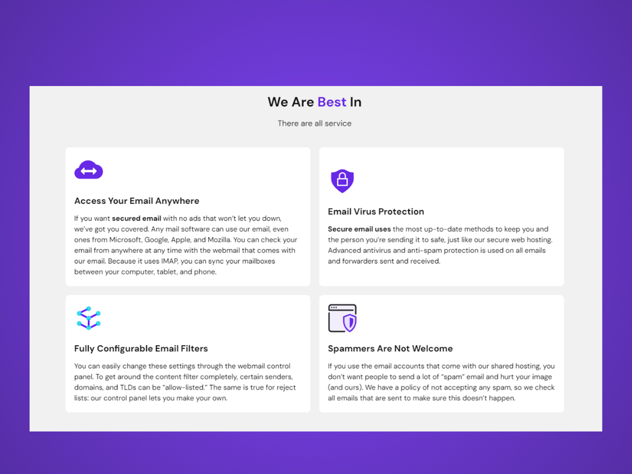 BuzzEmailHost Business Email Provider: Lifetime Subscription