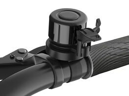 Anti-Theft Bike Bell with Tracker - Works with Apple Find My (2-Pack)