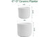 Potey 6" & 5" Ceramic Planter Set