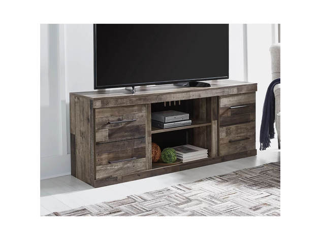 Ashley Signature Design EW0200168 Derekson 60 inch TV Stand - Multi Grey