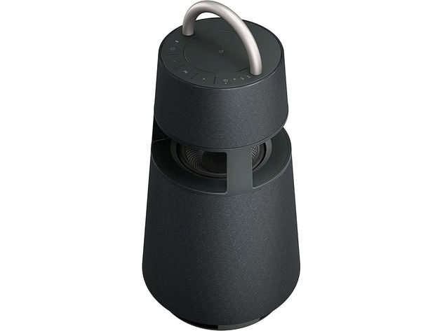 LG RP4B XBOOM 360 Omnidirectional Sound Portable Wireless Bluetooth Speaker - Black
