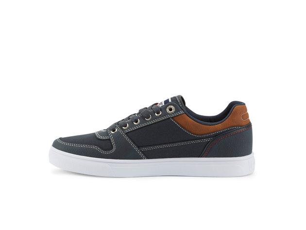 Levi's Mens Mason Lo Olympic Rubber Sole Casual Canvas Sneaker Shoe - 13 M Navy
