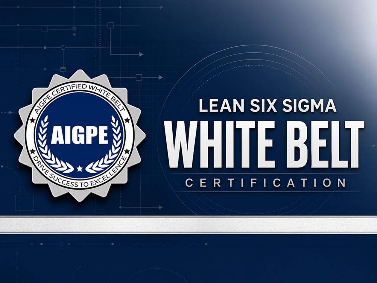 Lean Six Sigma White Belt Certification