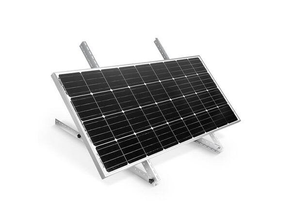 BougeRV 41in Adjustable Solar Panel Tilt Mount Brackets with Foldable Tilt Legs，Solar Panel mounting Support up to 180 200 300 Watt Solar Panel for Roof and Off-Grid RV Boat 