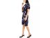 Alfani Women's Printed Tie-Waist Dress Purple Size Extra Large