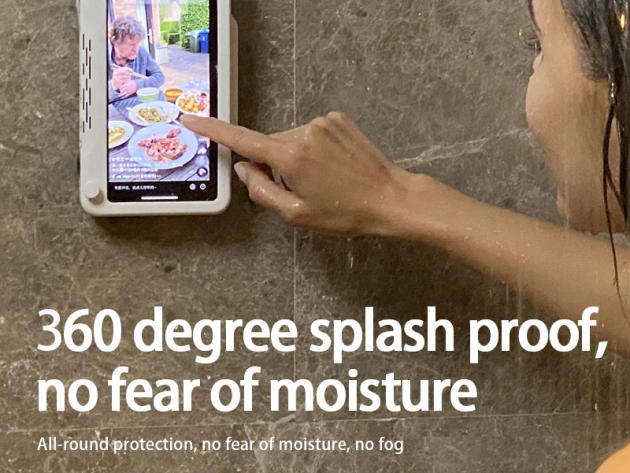 Waterproof Touchscreen Shower Phone Viewer