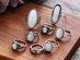 8-Piece Created Opal Antique Ring Set