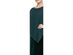 SL Fashions Women's Velvet Asymmetrical Cape Dress Green Size 12