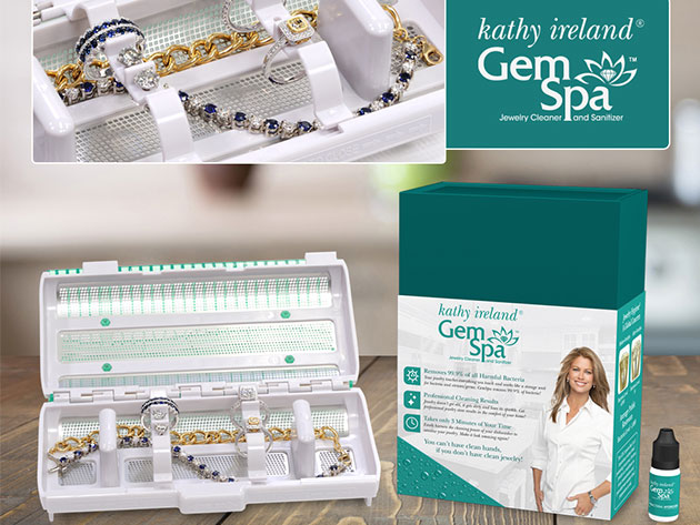 Kathy Ireland GemSpa Home Jewelry Sanitizing System