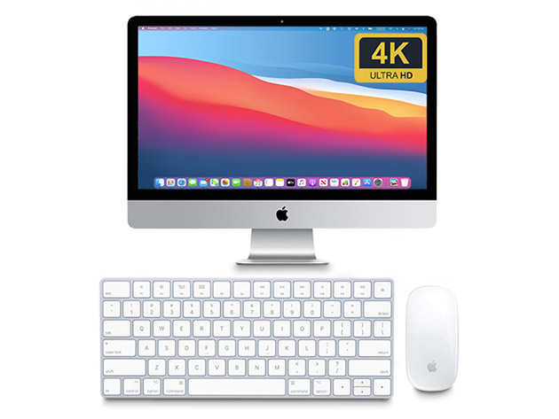 Apple iMac 21.5" Core i5 3.0GHz, 8GB RAM 1TB Fusion Drive - Silver (Refurbished)