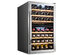 Ivation 43-Bottle Dual-Zone Wine Cooler with Lock (Stainless Steel)