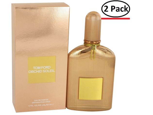Tom Ford Orchid Soleil by Tom Ford Eau De Parfum Spray 1.7 oz for Women (Package of 2)