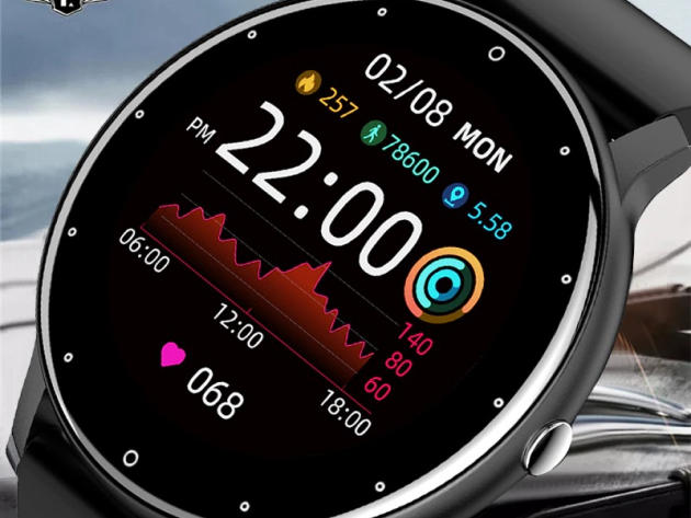 LIGE Luxury Waterproof Bluetooth Men's Smart Watch
