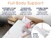 Cheer Collection Hypoallergenic Down Alternative 100" Total Body Pillow