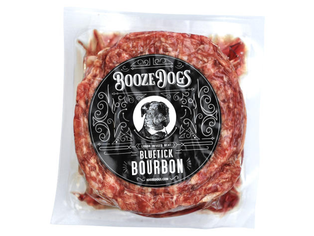 Booze Dogs Bluetick Bourbon Bratwurst & Burger Combo (4Lbs)