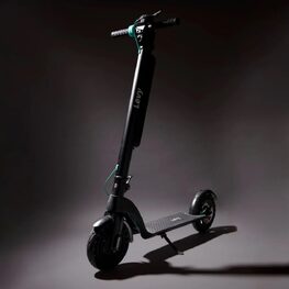 Levy Plus Electric Scooter - Green / 10" Solid Tires