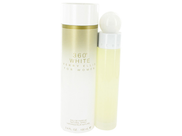 Perry Ellis 360 White by Perry Ellis Eau De Parfum Spray 3.4 oz for Women (Package of 2)