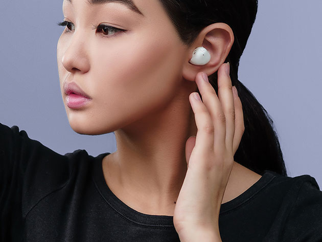 AirTaps True Wireless Earbuds with Charging Case: 2-Pack