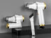 Folding Handheld Portable Rechargeable Vacuum (White)