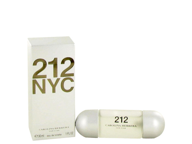 3 Pack 212 by Carolina Herrera Eau De Toilette Spray (New Packaging) 1 oz for Women