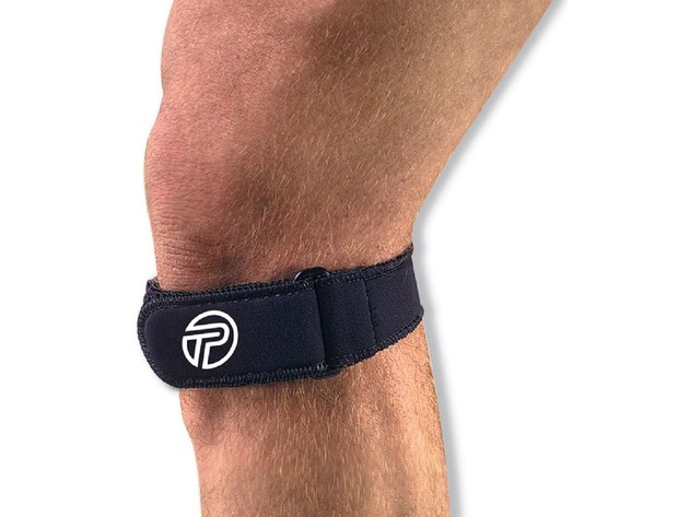 Pro-Tec Athletics Knee Patellar Tendon Strap, Medium Size:12.125 Inches - 13.625 Inches, Black