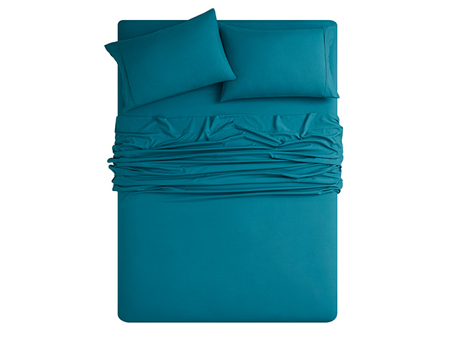 6-Piece Bamboo Comfort Luxury Sheet Set (Teal/KING)