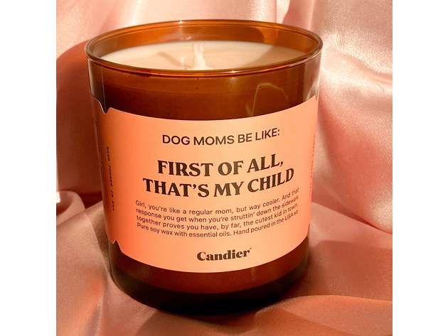 Candier Dog Mom Candle