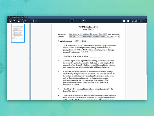 Movavi PDF Editor for Windows