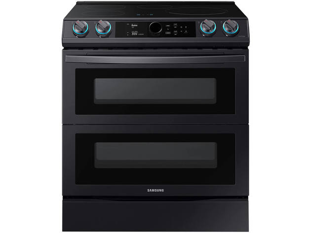 Samsung NE63T8951SG 6.3 Cu. Ft. Smart Slide-In Induction Range - Black Stainless