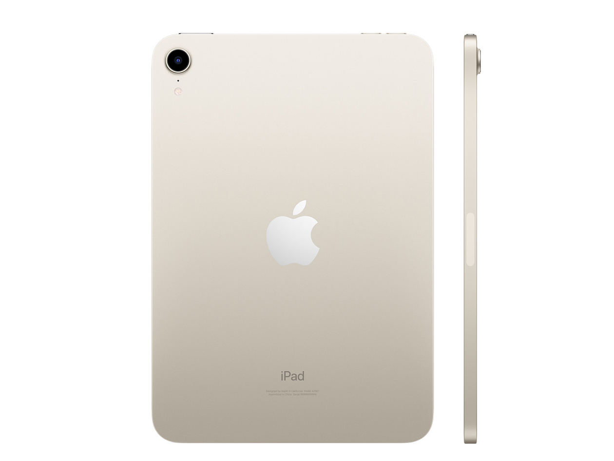 Apple iPad Mini (2021) 6th Gen 64GB Wi-Fi Starlight (Refurbished)
