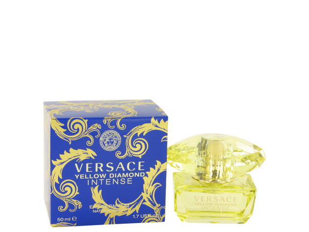 3 Pack Versace Yellow Diamond Intense by Versace Eau De Parfum Spray 1.7 oz for Women
