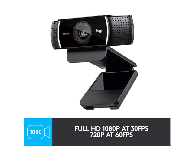 Logitech C922x Pro Stream Webcam Full 1080p HD Camera