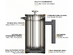 French Press Insulated Coffee Maker