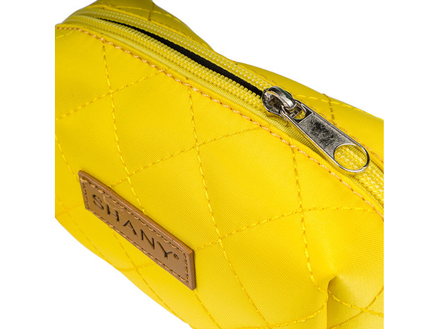 SHANY Limited Edition Mini Tote Bag and Travel Makeup Bag - YELLOW