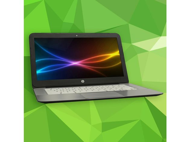 HP Chromebook 14 G1 Chromebook, 1.40 GHz Intel Celeron, 4GB DDR3 RAM, 16GB SSD Hard Drive, Chrome, 14" Screen (Grade B)