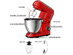 Costway Electric Food Stand Mixer 6 Speed 4.3Qt 550W Tilt-Head Stainless Steel Bowl New - Red